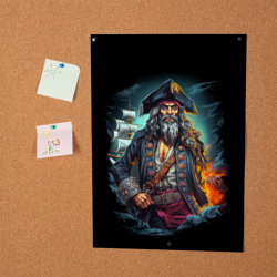 Постер Пират и корабль - фото 2
