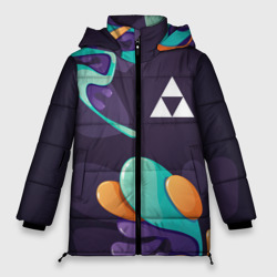 Женская зимняя куртка Oversize Zelda graffity splash