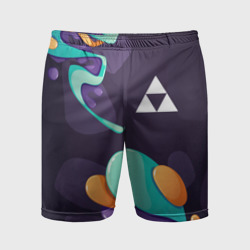 Мужские шорты спортивные Zelda graffity splash