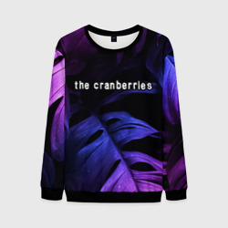 Мужской свитшот 3D The Cranberries neon monstera