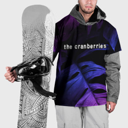 Накидка на куртку 3D The Cranberries neon monstera