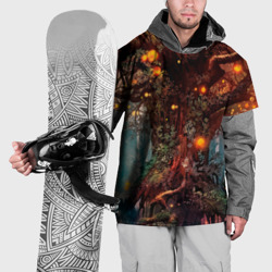 Накидка на куртку 3D Сказочное дерево