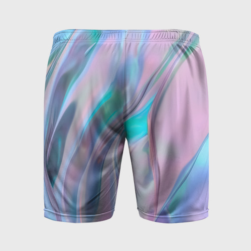 Мужские шорты спортивные Атласный шёлк, цвет 3D печать - фото 2
