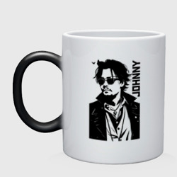 Кружка хамелеон Johnny Depp - graphics