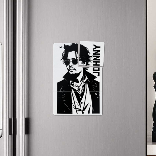Магнитный плакат 2Х3 Johnny Depp - graphics - фото 4