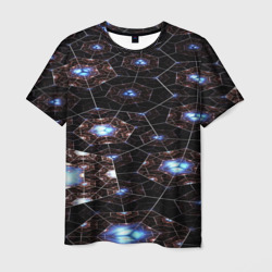 Мужская футболка 3D Матрица вселенной