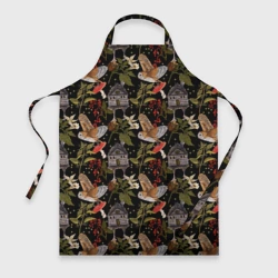 Фартук 3D Избушки и сипухи