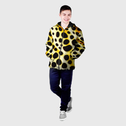 Мужская куртка 3D Текстура леопарда - фото 2