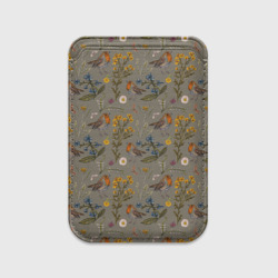 Картхолдер Magsafe магнитный Малиновки и зверобой