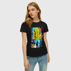 Женская футболка хлопок Cool Bart - urban fantasy - фото 2