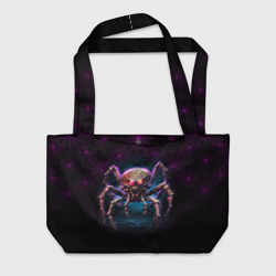 Пляжная сумка 3D Жуткий паук