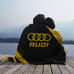 Плед 3D Audi - gold gradient - фото 2