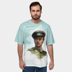 Мужская футболка oversize 3D Будем жить! - фото 2