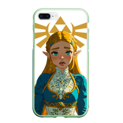 Чехол для iPhone 7Plus/8 Plus матовый The legend of Zelda - ahegao