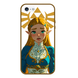 Чехол для iPhone 5/5S матовый The legend of Zelda - ahegao