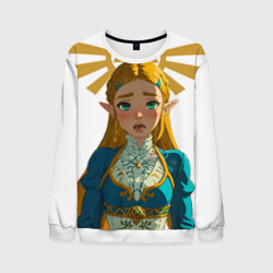 Мужской свитшот 3D The legend of Zelda - ahegao