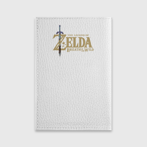 Обложка для паспорта матовая кожа The legend of Zelda - ahegao, цвет фиолетовый - фото 2