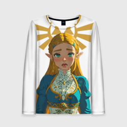 Женский лонгслив 3D The legend of Zelda - ahegao