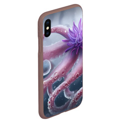 Чехол для iPhone XS Max матовый Морской житель - фото 2