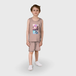 Детская пижама с шортами хлопок Радостная Март 7 - фото 2