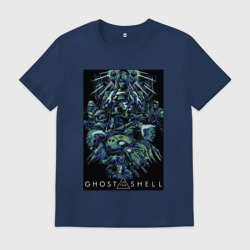 Мужская футболка хлопок Призрак в доспехах - проект 2501