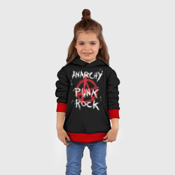 Детская толстовка 3D Анархия - панк рок - фото 2