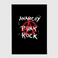 Постер Анархия - панк рок