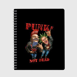 Тетрадь Punk's Not Dead - панки хой