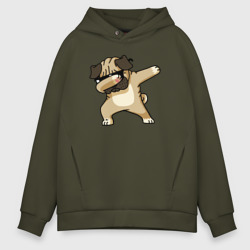 Мужское худи Oversize хлопок Dab pug