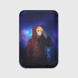 Картхолдер Magsafe магнитный Аквамарин Хошино