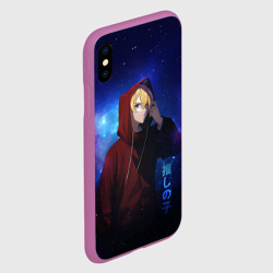 Чехол для iPhone XS Max матовый Аквамарин Хошино - фото 2