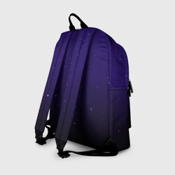 Рюкзак с принтом Oshi no ko Ai для любого человека, вид сзади №1. Цвет основы: белый