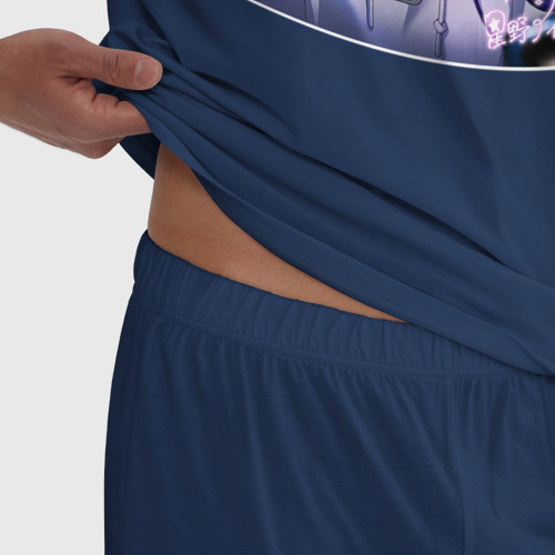 Мужская пижама хлопок Idol Ai, цвет темно-синий - фото 6