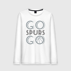 Мужской лонгслив хлопок Go spurs go