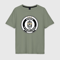 Мужская футболка хлопок Oversize Juventus club