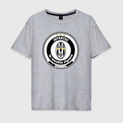 Мужская футболка хлопок Oversize Juventus club