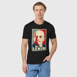 Мужская футболка хлопок Lenin - фото 2