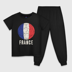 Детская пижама хлопок Футбол Франции