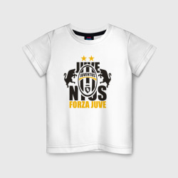 Детская футболка хлопок Juventus Forza