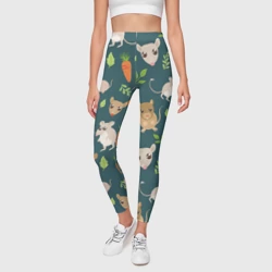 Леггинсы 3D Милые мышки - фото 2