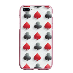 Чехол для iPhone 7Plus/8 Plus матовый Poker style