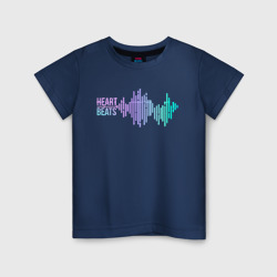 Светящаяся детская футболка Эквалайзер: биение сердца