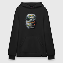 Худи SuperOversize хлопок Крылья Победы