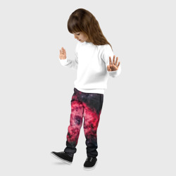 Детские брюки 3D Космос розовый - фото 2