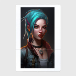 Магнитный плакат 2Х3 League of Legends Jinx