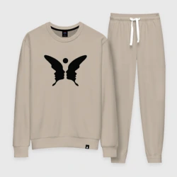 Женский костюм хлопок Бабочка обман зрения