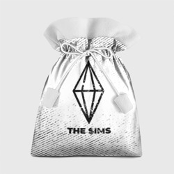 Подарочный 3D мешок The Sims с потертостями на светлом фоне