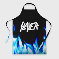 Фартук 3D Slayer blue fire