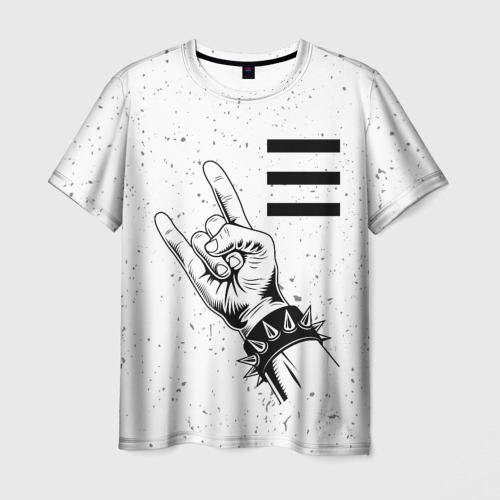 Мужская футболка 3D OneRepublic и рок символ, цвет 3D печать