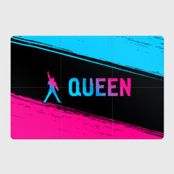 Магнитный плакат 3Х2 Queen - neon gradient: надпись и символ